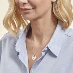 Pendentif Elio X Argent Blanc