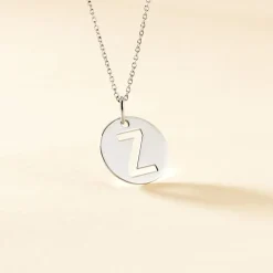 Pendentif Elio Z Argent Blanc