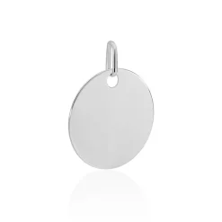 Pendentif Elisandre Argent Blanc