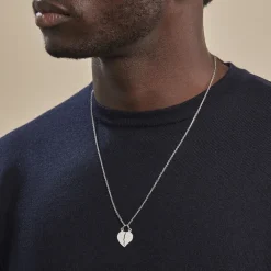 Pendentif Eudocie Or Blanc