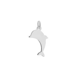 Pendentif Eudore Argent Blanc