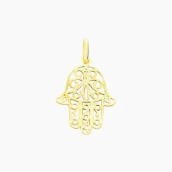 Pendentif Fatima Or Jaune