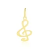 Pendentif Fausta Musique Or Jaune