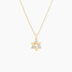 Pendentif Faye Or Jaune Oxyde De Zirconium