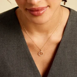 Pendentif Gabe Or Jaune Oxyde De Zirconium