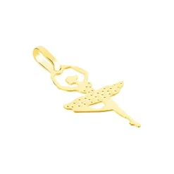 Pendentif Gabinia Danceuse Or Jaune