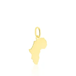 Pendentif Gaietana Afrique Or Jaune