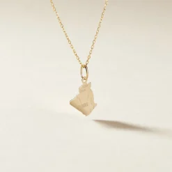 Pendentif Gaietana Algerie Or Jaune