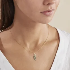 Pendentif Gaietana Corse Or Jaune