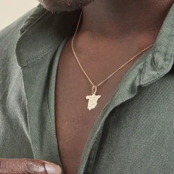 Pendentif Gaietana Espagne Or Jaune