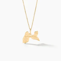 Pendentif Gaietana Guadeloupe Or Jaune