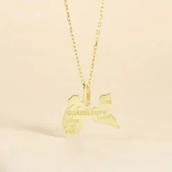 Pendentif Gaietana Guadeloupe Or Jaune