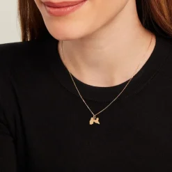 Pendentif Gaietana Guadeloupe Or Jaune