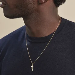 Pendentif Gaietana Italie Or Jaune