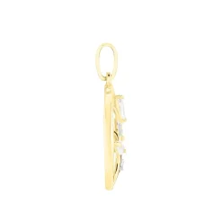 Pendentif Godolieba Or Jaune Oxyde De Zirconium