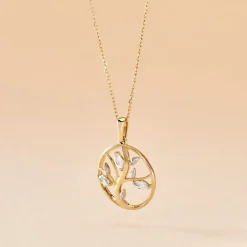 Pendentif Godolieba Or Jaune Oxyde De Zirconium