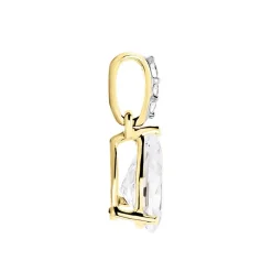 Pendentif Gorgel Or Jaune Oxyde De Zirconium