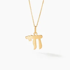 Pendentif Hai Or Jaune