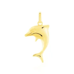 Pendentif Haizia Dauphin Or Jaune