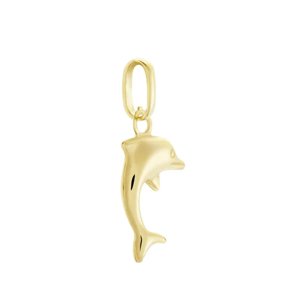Pendentif Haizia Dauphin Or Jaune