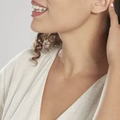 Pendentif Heliciane Fee Or Jaune