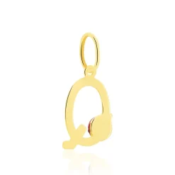 Pendentif Helidie Coccinelle Lettre Or Jaune