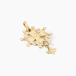 Pendentif Huguenote Or Jaune