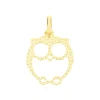 Pendentif Ilies Hibou Or Jaune