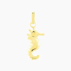 Pendentif Illide Hippocampe Or Jaune