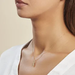 Pendentif Illide Hippocampe Or Jaune