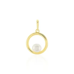 Pendentif Imelie Or Jaune Perle De Culture