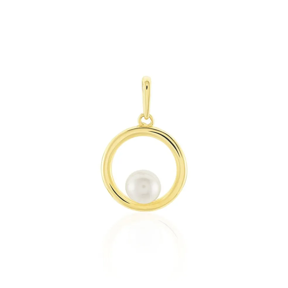 Pendentif Imelie Or Jaune Perle De Culture