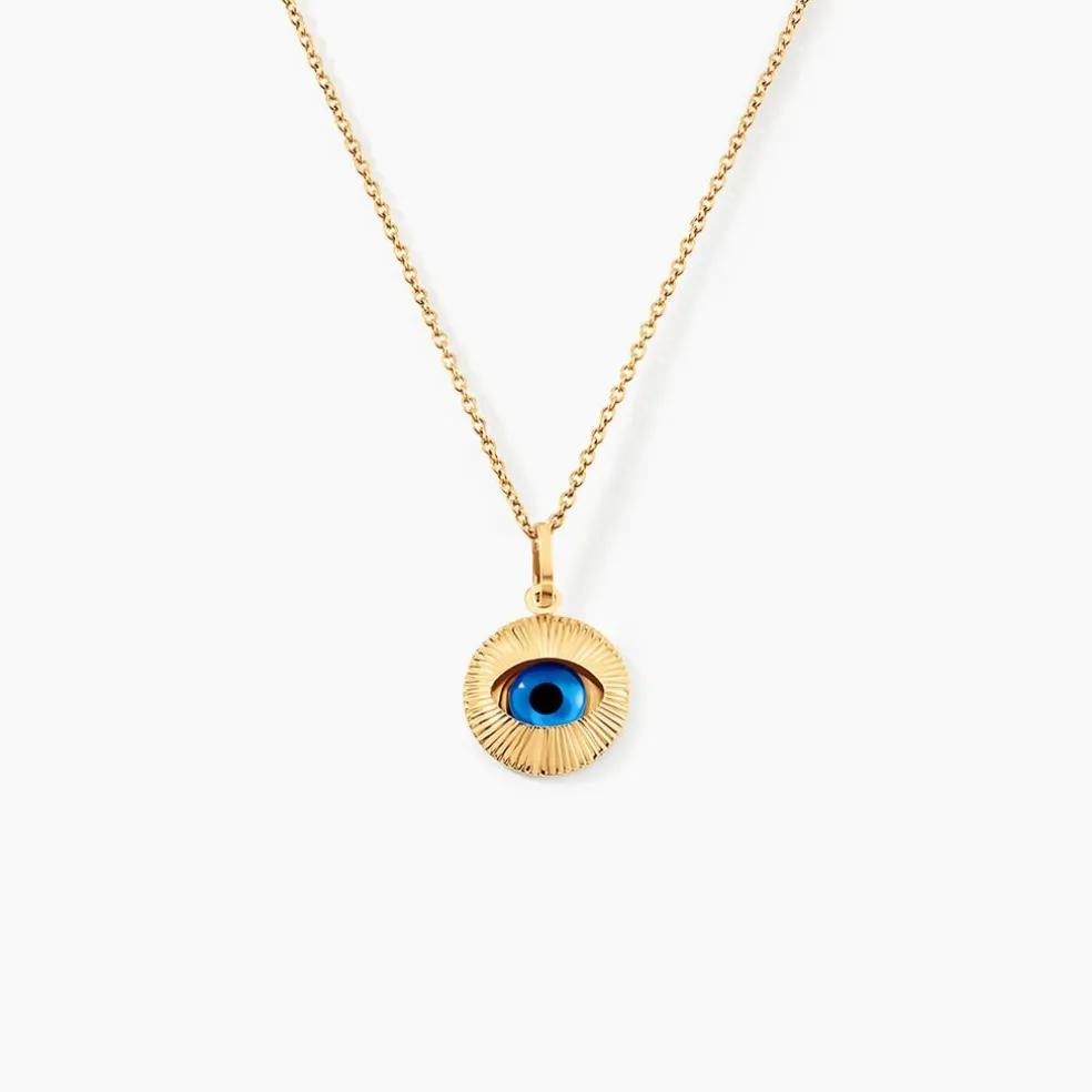 Pendentif Invannie Or Jaune Pierre Synthétique