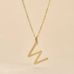 Pendentif Ionia Lettre Or Jaune