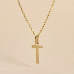 Pendentif Ionia Lettre Or Jaune