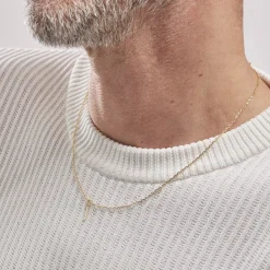 Pendentif Ionia Lettre Or Jaune