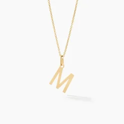 Pendentif Ionia Lettre Or Jaune