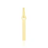 Pendentif Ionia Lettre Or Jaune