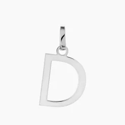Pendentif Ionia Lettre Or Blanc