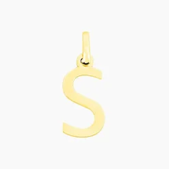 Pendentif Ionia Lettre Or Jaune