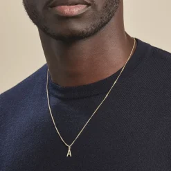 Pendentif Ionia Lettre Or Jaune