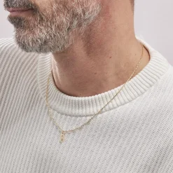 Pendentif Ionia Lettre Or Jaune