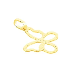 Pendentif Jaima Papillon Diamante Or Jaune