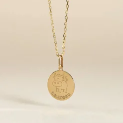 Pendentif Jannila Zodiaque Or Jaune