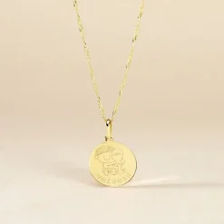 Pendentif Jannila Zodiaque Or Jaune