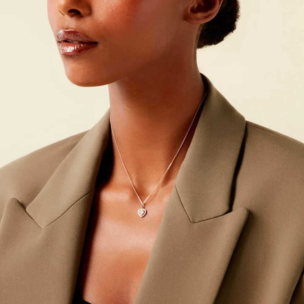 Pendentif Jocosa Or Jaune Oxyde De Zirconium