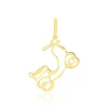 Pendentif Julius Scooter Or Jaune
