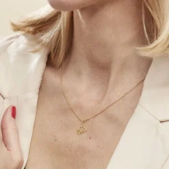 Pendentif Julius Scooter Or Jaune