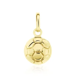 Pendentif Julius Sport Foot Or Jaune