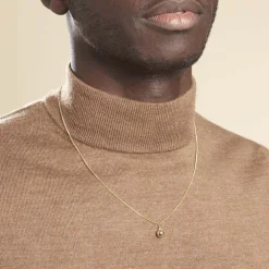 Pendentif Julius Sport Foot Or Jaune